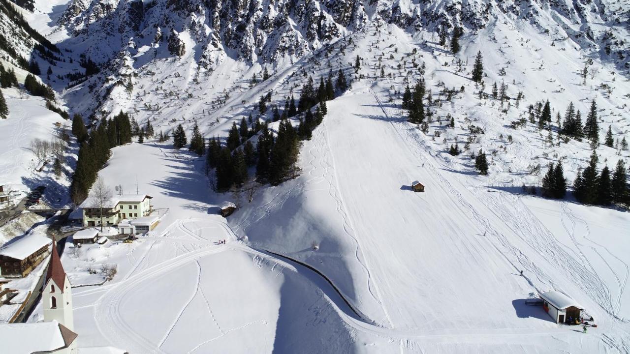Gasthaus Alpenrose Gramais Dış mekan fotoğraf